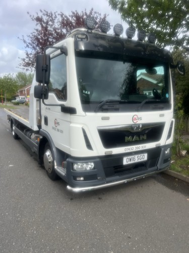 Recovery truck slide and tilt - truck,